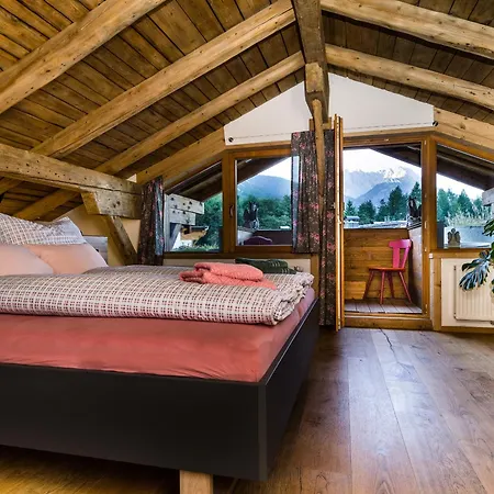 Apartmán Mein Kraftplatz - Panoramablick Und Freiraum Auf 150qm Fuer Bis Zu 8 Personen Ehrwald